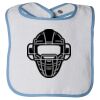 Infant Contrast Trim Terry Bib Thumbnail