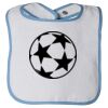 Infant Contrast Trim Terry Bib Thumbnail