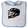 Infant Contrast Trim Terry Bib Thumbnail