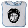 Infant Contrast Trim Terry Bib Thumbnail
