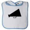 Infant Contrast Trim Terry Bib Thumbnail