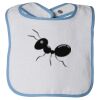 Infant Contrast Trim Terry Bib Thumbnail