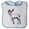 Infant Contrast Trim Terry Bib Thumbnail