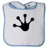 Infant Contrast Trim Terry Bib Thumbnail