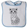 Infant Contrast Trim Terry Bib Thumbnail