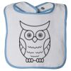 Infant Contrast Trim Terry Bib Thumbnail