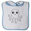 Infant Contrast Trim Terry Bib Thumbnail