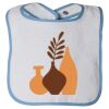Infant Contrast Trim Terry Bib Thumbnail