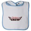 Infant Contrast Trim Terry Bib Thumbnail