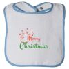 Infant Contrast Trim Terry Bib Thumbnail