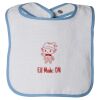Infant Contrast Trim Terry Bib Thumbnail