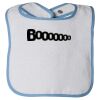 Infant Contrast Trim Terry Bib Thumbnail