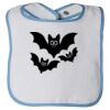 Infant Contrast Trim Terry Bib Thumbnail