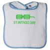Infant Contrast Trim Terry Bib Thumbnail