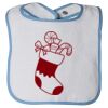 Infant Contrast Trim Terry Bib Thumbnail