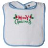 Infant Contrast Trim Terry Bib Thumbnail