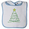 Infant Contrast Trim Terry Bib Thumbnail