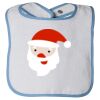 Infant Contrast Trim Terry Bib Thumbnail