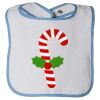Infant Contrast Trim Terry Bib Thumbnail