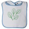 Infant Contrast Trim Terry Bib Thumbnail