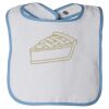 Infant Contrast Trim Terry Bib Thumbnail