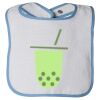 Infant Contrast Trim Terry Bib Thumbnail