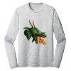 Sublimatable PosiCharge Long Sleeve Electric Heather Tee Thumbnail