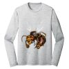 Sublimatable PosiCharge Long Sleeve Electric Heather Tee Thumbnail