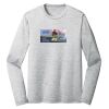 Sublimatable PosiCharge Long Sleeve Electric Heather Tee Thumbnail