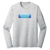 Sublimatable PosiCharge Long Sleeve Electric Heather Tee Thumbnail