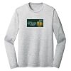 Sublimatable PosiCharge Long Sleeve Electric Heather Tee Thumbnail