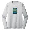 Sublimatable PosiCharge Long Sleeve Electric Heather Tee Thumbnail