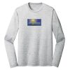 Sublimatable PosiCharge Long Sleeve Electric Heather Tee Thumbnail