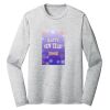 Sublimatable PosiCharge Long Sleeve Electric Heather Tee Thumbnail