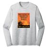 Sublimatable PosiCharge Long Sleeve Electric Heather Tee Thumbnail