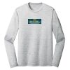 Sublimatable PosiCharge Long Sleeve Electric Heather Tee Thumbnail