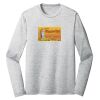 Sublimatable PosiCharge Long Sleeve Electric Heather Tee Thumbnail