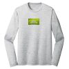 Sublimatable PosiCharge Long Sleeve Electric Heather Tee Thumbnail