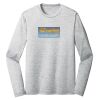 Sublimatable PosiCharge Long Sleeve Electric Heather Tee Thumbnail