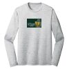 Sublimatable PosiCharge Long Sleeve Electric Heather Tee Thumbnail