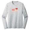 Sublimatable PosiCharge Long Sleeve Electric Heather Tee Thumbnail