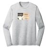 Sublimatable PosiCharge Long Sleeve Electric Heather Tee Thumbnail