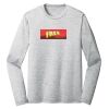 Sublimatable PosiCharge Long Sleeve Electric Heather Tee Thumbnail