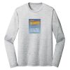 Sublimatable PosiCharge Long Sleeve Electric Heather Tee Thumbnail
