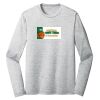 Sublimatable PosiCharge Long Sleeve Electric Heather Tee Thumbnail