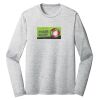 Sublimatable PosiCharge Long Sleeve Electric Heather Tee Thumbnail