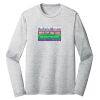 Sublimatable PosiCharge Long Sleeve Electric Heather Tee Thumbnail