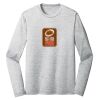 Sublimatable PosiCharge Long Sleeve Electric Heather Tee Thumbnail