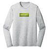 Sublimatable PosiCharge Long Sleeve Electric Heather Tee Thumbnail