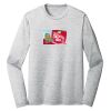 Sublimatable PosiCharge Long Sleeve Electric Heather Tee Thumbnail